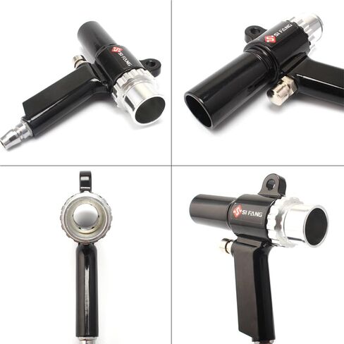 Dual Function Air Vacuum Blow Gun Pneumatic Vacuum Cleaner Kit Air blow suction gun kit tools in Saudi Arabia