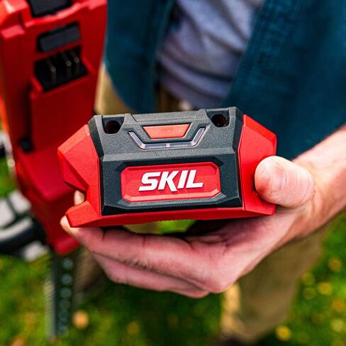 Skil BY8705-00 PWRCore 40 2.5Ah 40V Lithium Battery STH4818 14-Inch Rapid Reload Head for String Trimmer LT4818-10 in Saudi Arabia