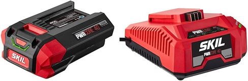 Skil BY8705-00 PWRCore 40 2.5Ah 40V Lithium Battery STH4818 14-Inch Rapid Reload Head for String Trimmer LT4818-10 in Saudi Arabia