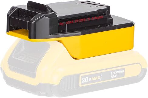 1x Adapter Only Fits Black & Decker Fits Porter Cable 20v MAX (Not Old 18v) Tools Compatible with DeWalt 20v MAX Li-Ion Battery - Adapter Only in Saudi Arabia