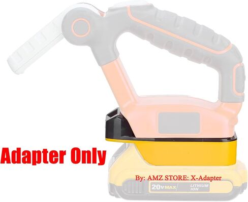 1x Adapter Only Fits Black & Decker Fits Porter Cable 20v MAX (Not Old 18v) Tools Compatible with DeWalt 20v MAX Li-Ion Battery - Adapter Only in Saudi Arabia