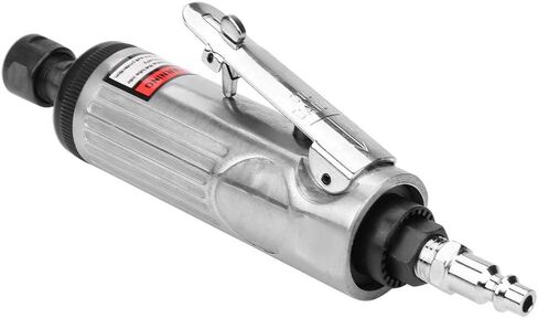 WALFRONT Die Grinder 1/4 طاحونة هوائية زاوية مطحنة القالب مجموعة مطحنة القالب المستقيمة آلة نقش الطحن 18000‑20000 دورة في الدقيقة 90psi 6.2Bar مطحنة القالب الهوائية (AT-7033K كبير) in Kuwait