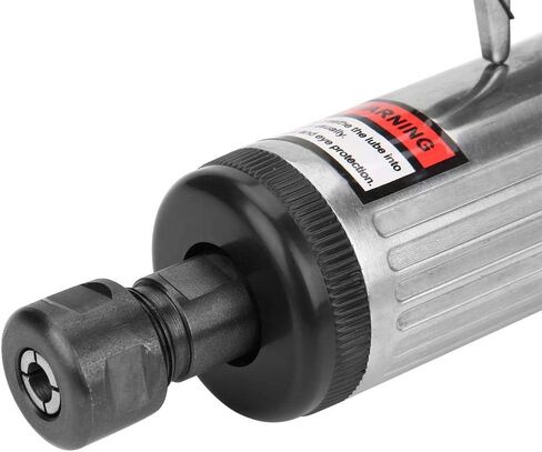 WALFRONT Die Grinder 1/4 طاحونة هوائية زاوية مطحنة القالب مجموعة مطحنة القالب المستقيمة آلة نقش الطحن 18000‑20000 دورة في الدقيقة 90psi 6.2Bar مطحنة القالب الهوائية (AT-7033K كبير) in Kuwait
