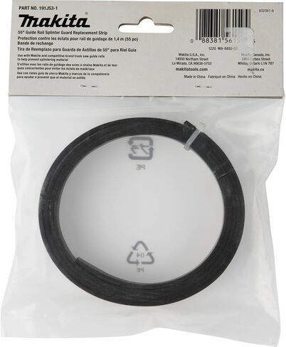 Makita 191J53-1 55" Guide Rail Splinter Guard Replacement Strip in Saudi Arabia