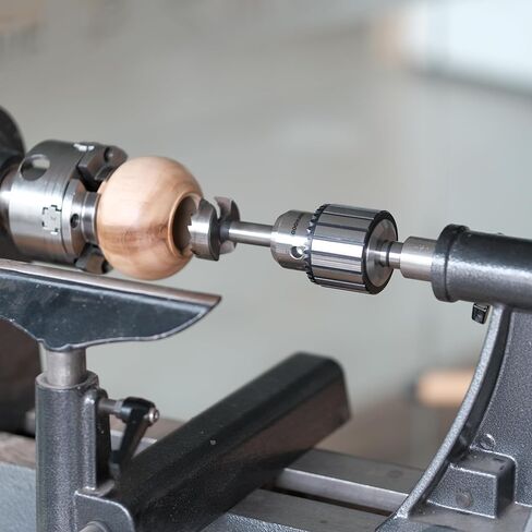 Super Heavy Duty 5/8" Drill Chuck with MT2 Shank and Chuck Key for Woodlathe and Pillar drills in Kuwait