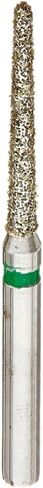 DEFEND Diamond Round End Taper Bur #856-018C أخضر خشن 10 قطع/1 قطعة in Kuwait