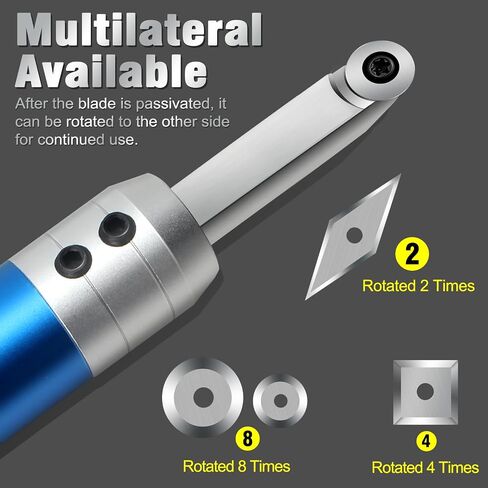 16 PCS Carbide Cutter Inserts Set,Tungsten Carbide Lathe Tools for Wood Lathe Turning Tools,Carbide Tip Tipped Cutter Accessories(Included 11mm Square,12mm&8.9mm Round,30x10mm Diamond Inserts,Screw) in Saudi Arabia