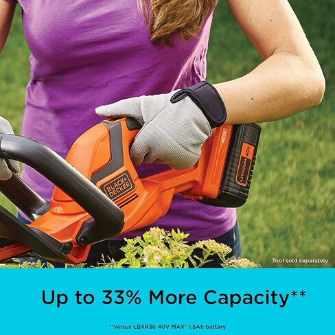 BLACK+DECKER LBX1540 40V 1.5 Ah MAX Lithium Ion Battery in Saudi Arabia
