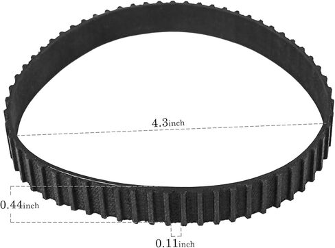 حزام محرك أسنان Usamate بديل متوافق مع Portercable 351/352 Belt Sander Drive Belt 848530 (عبوتان) in Kuwait
