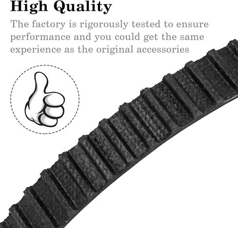 حزام محرك أسنان Usamate بديل متوافق مع Portercable 351/352 Belt Sander Drive Belt 848530 (عبوتان) in Kuwait