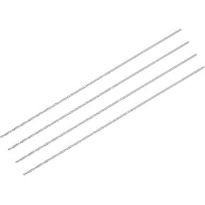 uxcell HSS (فولاذ عالي السرعة) رؤوس مثقاب ملفوفة طويلة جدًا، قطر مثقاب 5 مم طول 160 مم للأعمال الخشبية المعدنية الصلبة وسبائك الألومنيوم البلاستيكية 4 قطع in Saudi Arabia