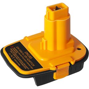 Battery Adapter DM18D with USB,Compatible with Dewalt 18V Tools.Convert for DeWalt 20V & for Milwaukee M18 Lithium Battery to NiCad & NiMh Battery Tools in Kuwait