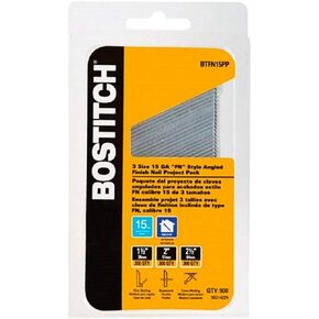 BOSTITCH 15 GA FN Style Finish Nail Project Pack in Saudi Arabia