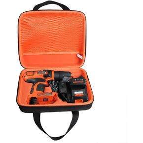 Hermitshell Hard Travel Case for Black+Decker LDX120C 20-Volt MAX Lithium-Ion Cordless Drill/Driver