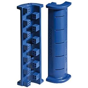 6-1/2" Rockler Box Joint Cauls (4-Piece, Blue) – Perfect Alignment Plastic Cauls Woodworking Tools for Small to Large Sized Boxes – Box Joint Clamps for Woodworking – One-Handed Ratchet Band Clamp in Saudi Arabia