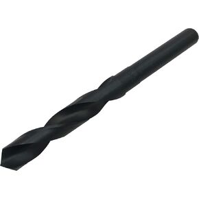 3/4" HSS Drill Bit, ½" Reduced Shank High Speed Steel Twist Drill Bit, 19mm Cutting Dia 12mm Shank 150mm Length