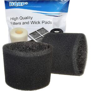 HQRP Foam Filter Sleeve compatible with Shop-Vac 905-85, 90585 fits 2010, 2010A, 2015, 2015A, 2E150, 2E200, 3150, 3200, 3225, 3332, 3332.5A, 3332.5B, 3333.5, 3333.OH, 3334 Wet Dry Vacuums in Saudi Arabia
