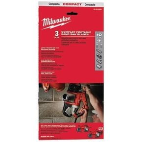 ميلووكي 48-39-0521 3 عبوات 18 TPI شفرة منشار شريطية محمولة مدمجة in Kuwait