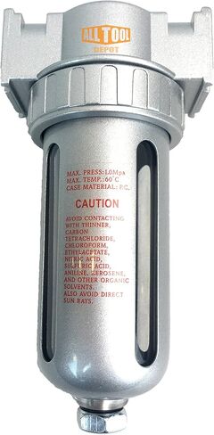 1/2 "NPT منتصف تدفق الهواء المضغوط في خط مرشح المجفف مجفف الرطوبة فاصل المياه in Kuwait