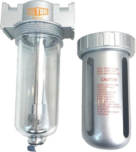 1/2 "NPT منتصف تدفق الهواء المضغوط في خط مرشح المجفف مجفف الرطوبة فاصل المياه in Kuwait