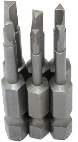Fixinus 6 Piece Triangular Screwdriver Bit Set, 1/4 inch Hex Magnetic S2 Steel Triangular Screwdriver Bits, 1.8mm, 2.0mm, 2.3mm, 2.5mm, 2.7mm, 3.0mm Triangle Drill Bit, 50mm Length in Saudi Arabia