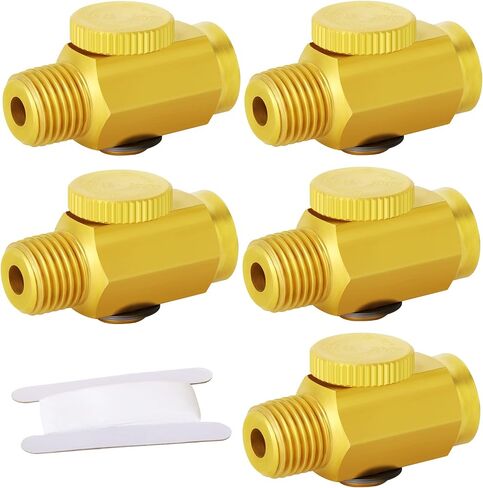 5PCS Brass Air Compressor Accessories Control Tool，in-Line Air Flow Regulator Valve 1/4" NPT Male x 1/4" NPT Female in Saudi Arabia