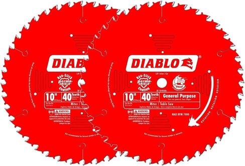 Diablo 10-Inch 40-Tooth ATB General Purpose Saw Blade in Saudi Arabia