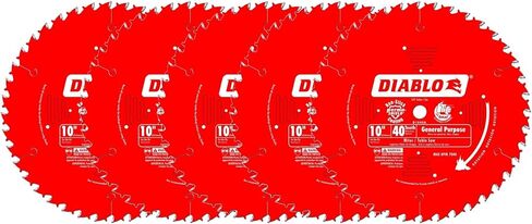 Diablo 10-Inch 40-Tooth ATB General Purpose Saw Blade in Saudi Arabia