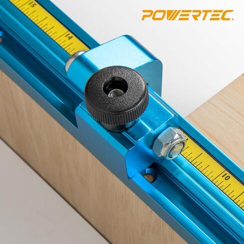 POWERTEC 71135 2-1/4-Inch Fence Flip Stop for Woodworking in Saudi Arabia
