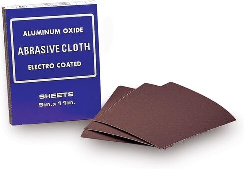 Mercer Industries 216036-9 x 11 Multi-Purpose Emery Cloth Sheets, Grit 36 (50 pack) in Saudi Arabia