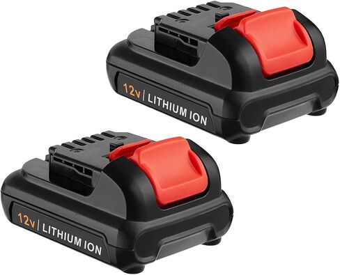 FirstPower 12V 4.0Ah DCB120 Battery Replacement - Compatible with Dewalt 12V Lithium Ion Max Power Tools DCB120 DCB121 DCB127-2Packs in Saudi Arabia