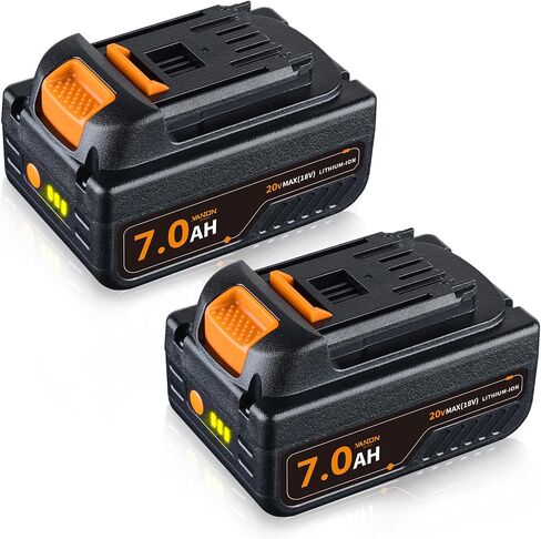 VANON 4.0Ah 20V Battery Replacement for Worx 20V Battery Compatible with Worx 20 Volt Lithium WA3520 WA3525 WG151s WG155s WG251s WG255s WG540s WG545s Cordless Power Tools 2Pack in Saudi Arabia
