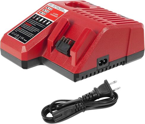 CELL9102 48-59-1812 M12 أو M18 شاحن متعدد الجهد لميلووكي 12 فولت و18 فولت بطارية ليثيوم أيون in Kuwait