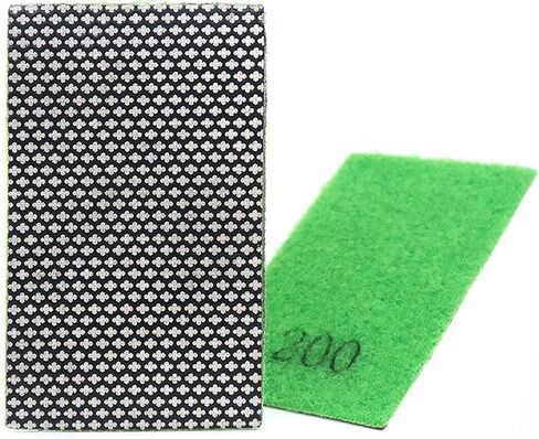 Diamond Sandpaper Hook and Loop Abrasive Paper Sheets for Glass Ceramic Concrete Metal Edge Sanding Polishing (4pcs/Set) in Saudi Arabia