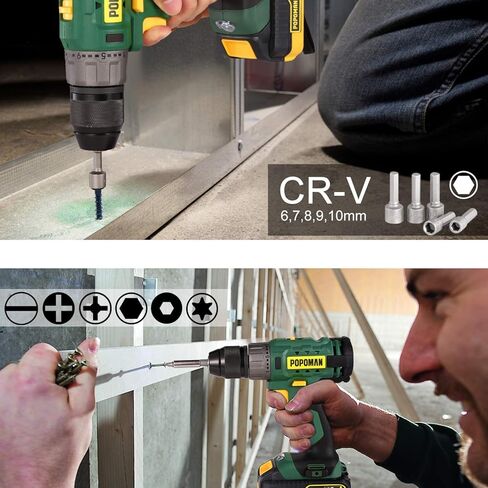 مجموعة لقم المثقاب، مجموعة لقم مفك البراغي TECCPO، ملحقات 100 قطعة، مجموعة لقم مثقاب من التيتانيوم الماسوني، 1/16 بوصة - 1/4 بوصة من سبائك الألومنيوم التيتانيوم، مجموعة لقم مثقاب ذات طرف سريع للمعادن والخشب والبناء مع حقيبة تخزين in Kuwait