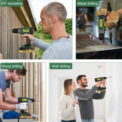 مجموعة لقم المثقاب، مجموعة لقم مفك البراغي TECCPO، ملحقات 100 قطعة، مجموعة لقم مثقاب من التيتانيوم الماسوني، 1/16 بوصة - 1/4 بوصة من سبائك الألومنيوم التيتانيوم، مجموعة لقم مثقاب ذات طرف سريع للمعادن والخشب والبناء مع حقيبة تخزين in Kuwait