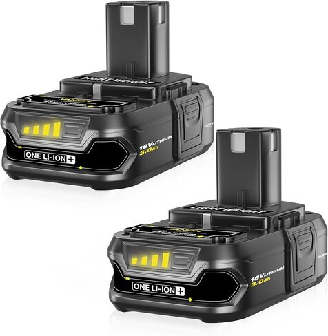 VANON P102 3.0Ah 18V Replacement for Ryobi 18V Battery Lithium Ion P108 P103 P104 P105 P107 P109 Compatible with Ryobi 18-Volt ONE Plus Power Tool Batteries 2Pack in Saudi Arabia