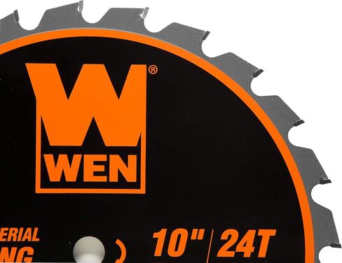 WEN BL1024C Apex 10-Inch 24-Tooth Carbide-Tipped Multi-Material Industrial-Grade Framing Saw Blade with Cool-Cut Coating in Saudi Arabia