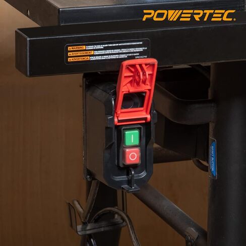 POWERTEC 71355 Magnetic On-Off Switch, 120V, , fits Table Saw, Router Table, Drill Press, Bench Saw, Band Saw in Saudi Arabia