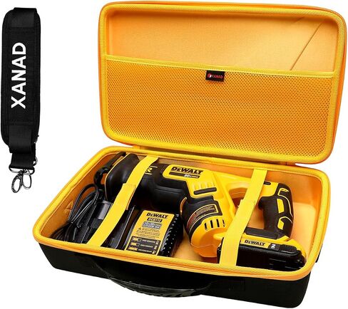 حافظة XANAD صلبة للمنشار الترددي DEWALT 20V MAX XR (DCS367B / DCS387B)، مثقاب مطرقة دوارة 20V Max XR (DCH133B / DCH263B) in Kuwait
