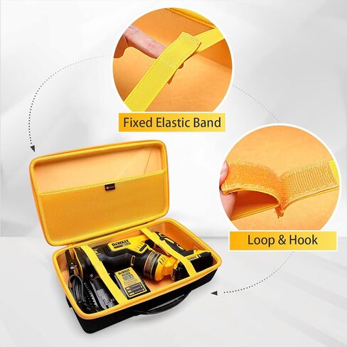 حافظة XANAD صلبة للمنشار الترددي DEWALT 20V MAX XR (DCS367B / DCS387B)، مثقاب مطرقة دوارة 20V Max XR (DCH133B / DCH263B) in Kuwait