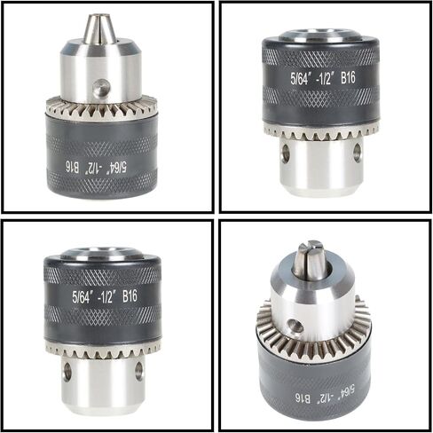 waltyotur B16 Drill Chuck 5/64-1/2 Inch Drill Chuck for CNC Lathe Milling Machine with MT2 Taper Shank in Saudi Arabia