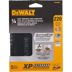 ديوالت DWAM4321 ورقة شبكية 80 حبيبة (5 ورقات)، 1/4 بوصة in Kuwait