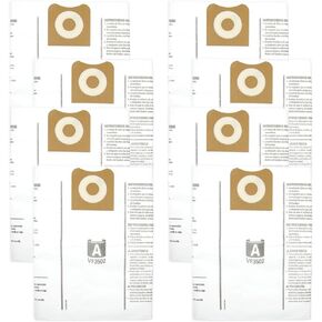 8 عبوات 23743 VF3502 Shop Vac استبدال أكياس Fiter متوافقة مع مكنسة Ridgid سعة 12-16 جالون الرطب والجاف in Kuwait