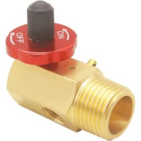 خزان الهواء Qolekog 1/2"NPT تانك 1/4"NPT خرطوم 1/8"مقياس NPT مع إيقاف صمام تخفيف صمام ملء منفذ لضاغط الهواء المحمول خزان الحمل in Kuwait