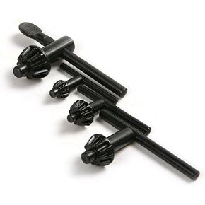 ATOPLEE Drill Chuck Key Wrench,4pcs Universal Drill Press Chuck Key for Electric Drill Clamping Tool [Chuck Diameter:3/4" /3/8" /1/2"/5/8"]