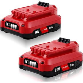 JIALIPOK CMCB205 20V 3.0Ah Lithium Replacement for Craftsman 20V Battery CMCB202 CMCB202-2 CMCB204 CMCB204-2 CMCB201 CMCB206 CMCS500B CMCD700C Craftsman V20 Battery (2PACK) in Kuwait