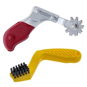 TCP Global Polishing and Buffing Pad Cleaning Spur Tool and Foam Pad Conditioning Brush - Clean Recondition Polisher Buffer Wool Compound & Polish Pads - Revitalize Microfiber Bonnets, Auto Detailing in Saudi Arabia