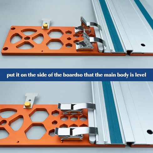 13.4 بوصة منشار المسار دليل مربع النجارة 90 درجة الزاوية اليمنى منشار دائري دليل السكك الحديدية زاوية وقف الملحقات متوافقة مع السكك الحديدية دليل Festool / ماكيتا in Kuwait