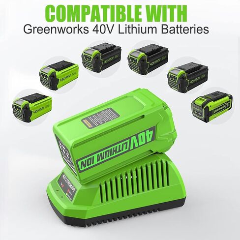 ANTRobut 6.5Ah Replacement Greenworks 40V Battery 29472 29462 for Greenworks 40V G-MAX 29252 20202 22262 25312 25322 20642 22272 27062 2901319 Smart USB 40V Lithium-Ion Battery in Saudi Arabia